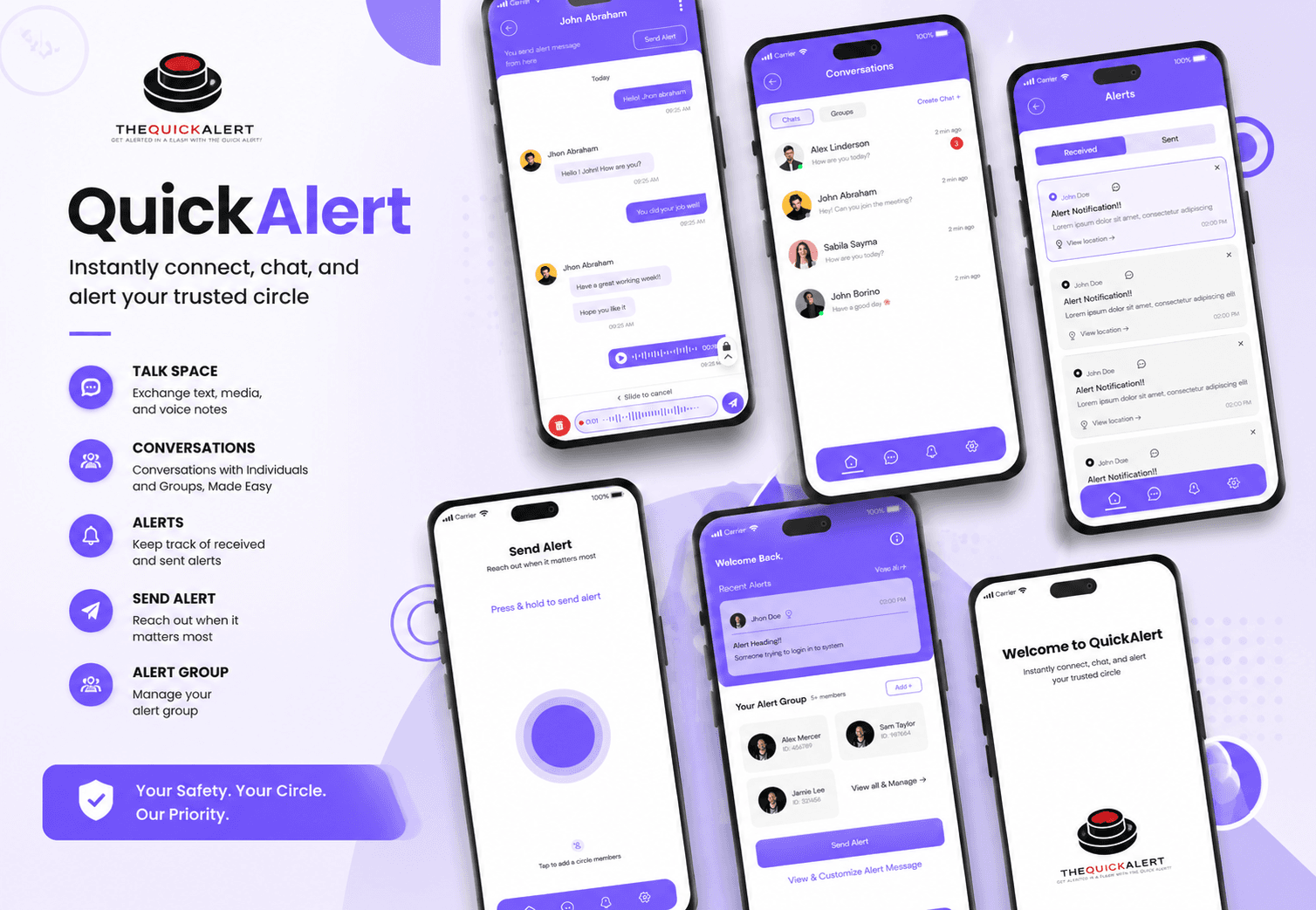 Quick Alert — Silent Team Safety